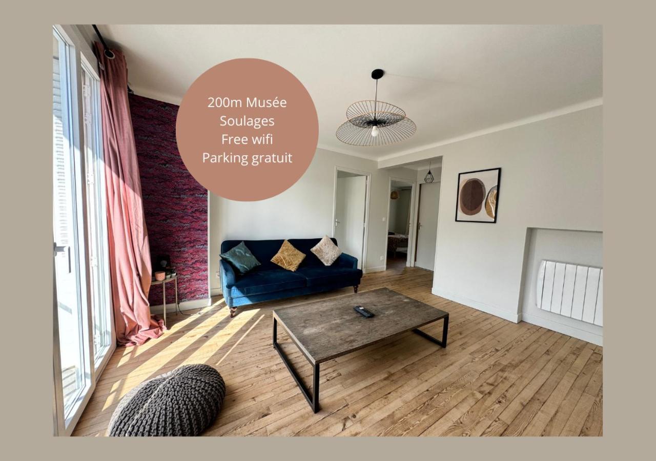 Ferienwohnung Le 122 - Parking Rodez Exterior foto
